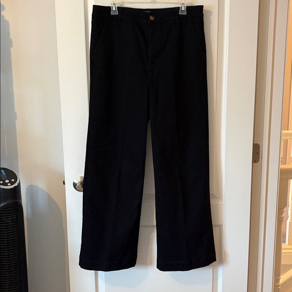 J. Crew Factory Women’s Black Trouser Jeans